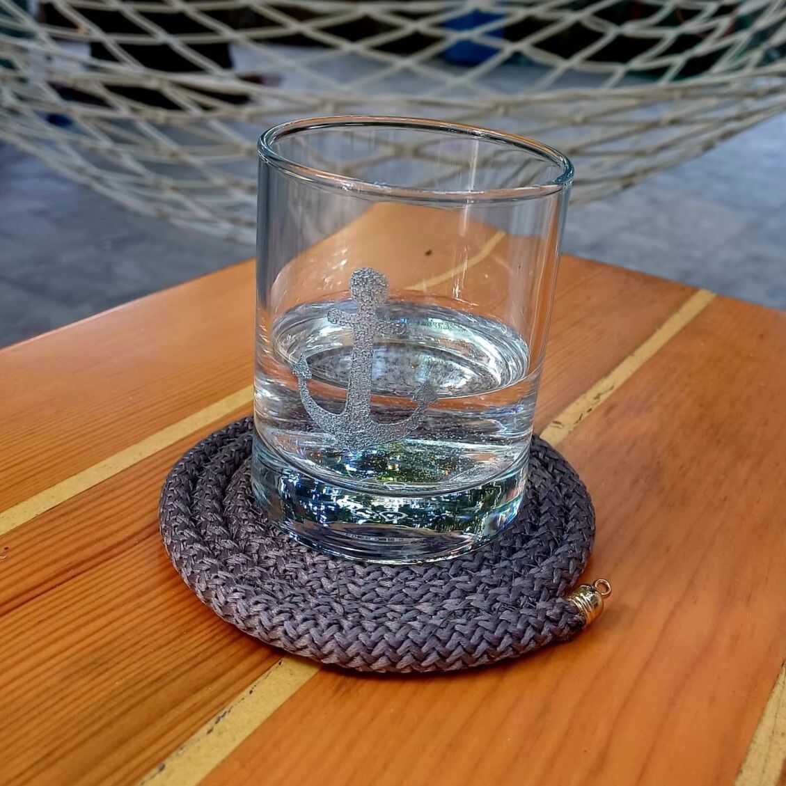 Tres İp Bardak Altlığı