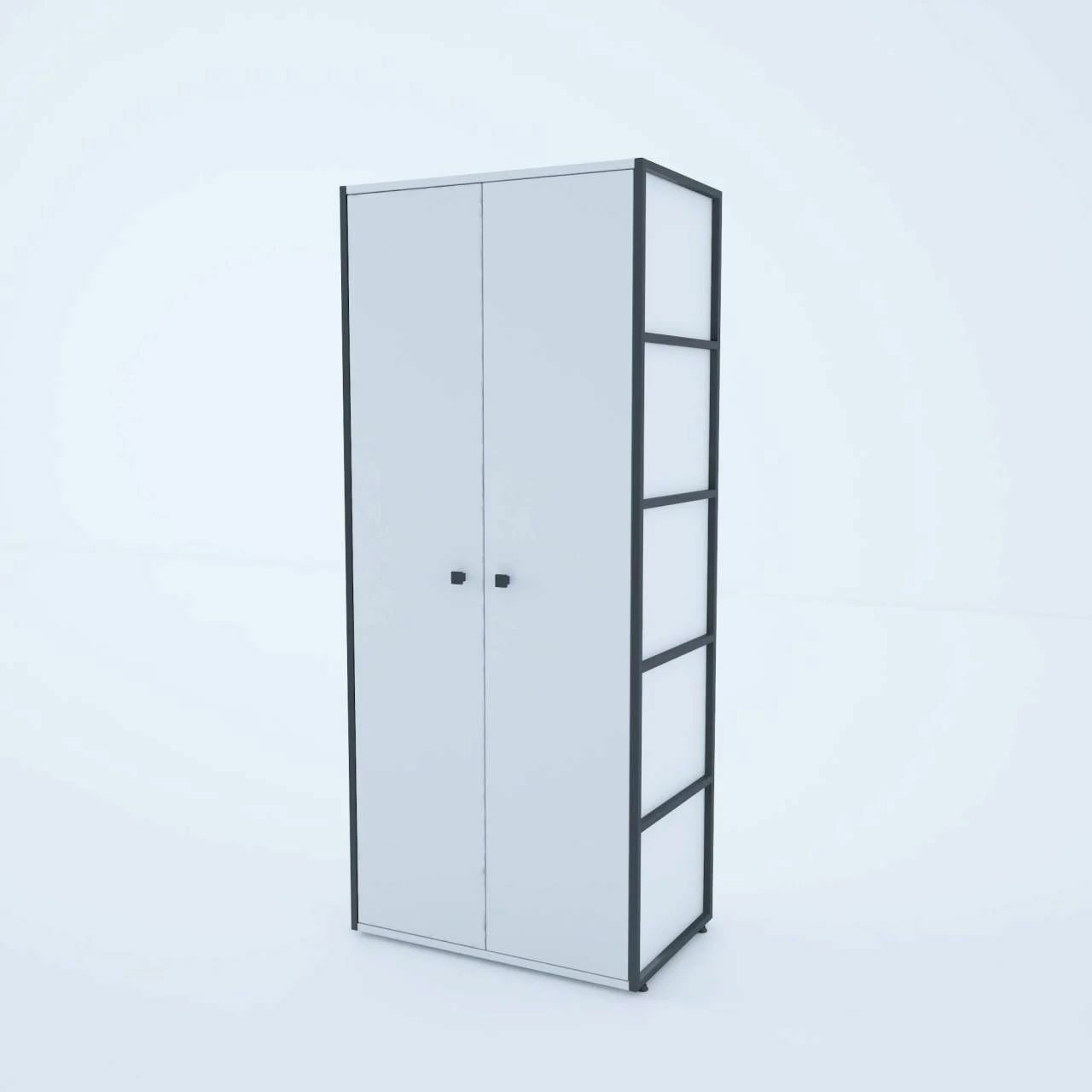 CUBE TAM KAPAKLI VESTİYER ÜNİTESİ