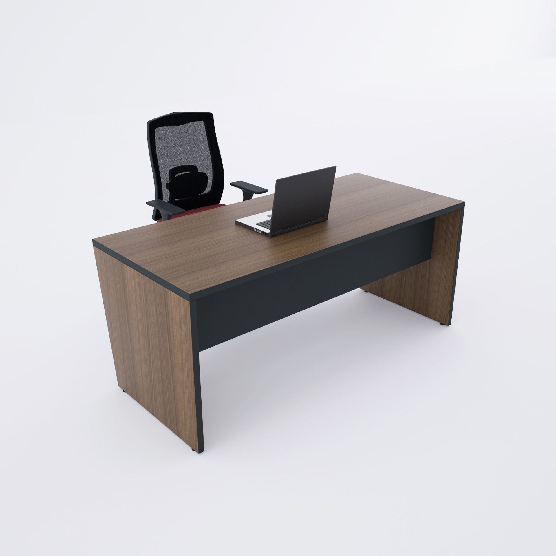 Panel Çalışma Masası Ceviz - 160x80