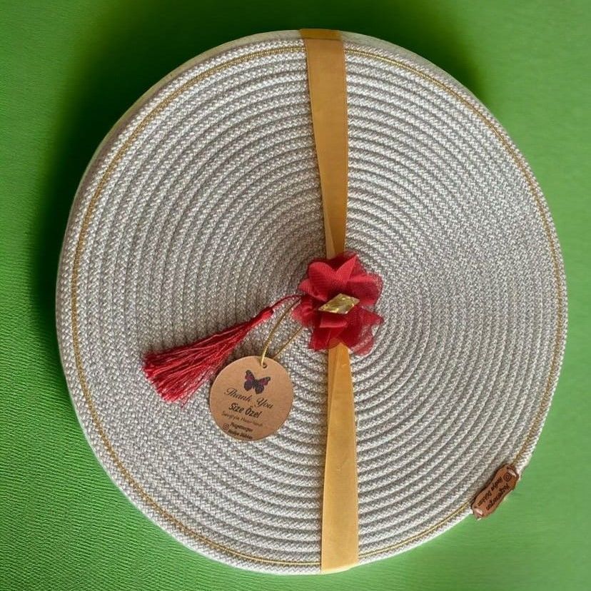 6 'lı Supla-Hasır Sepet Set