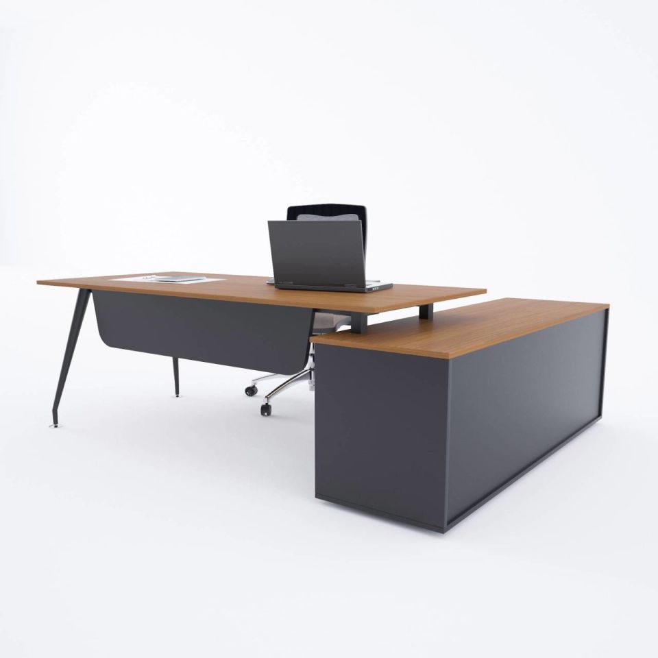 İvory 160cm Alt Etajerli Çalışma Masası 160x80 - Beyaz