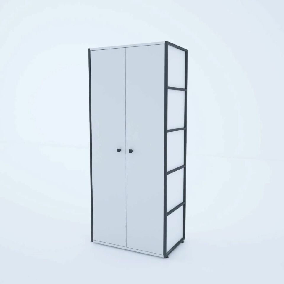 CUBE TAM KAPAKLI VESTİYER ÜNİTESİ