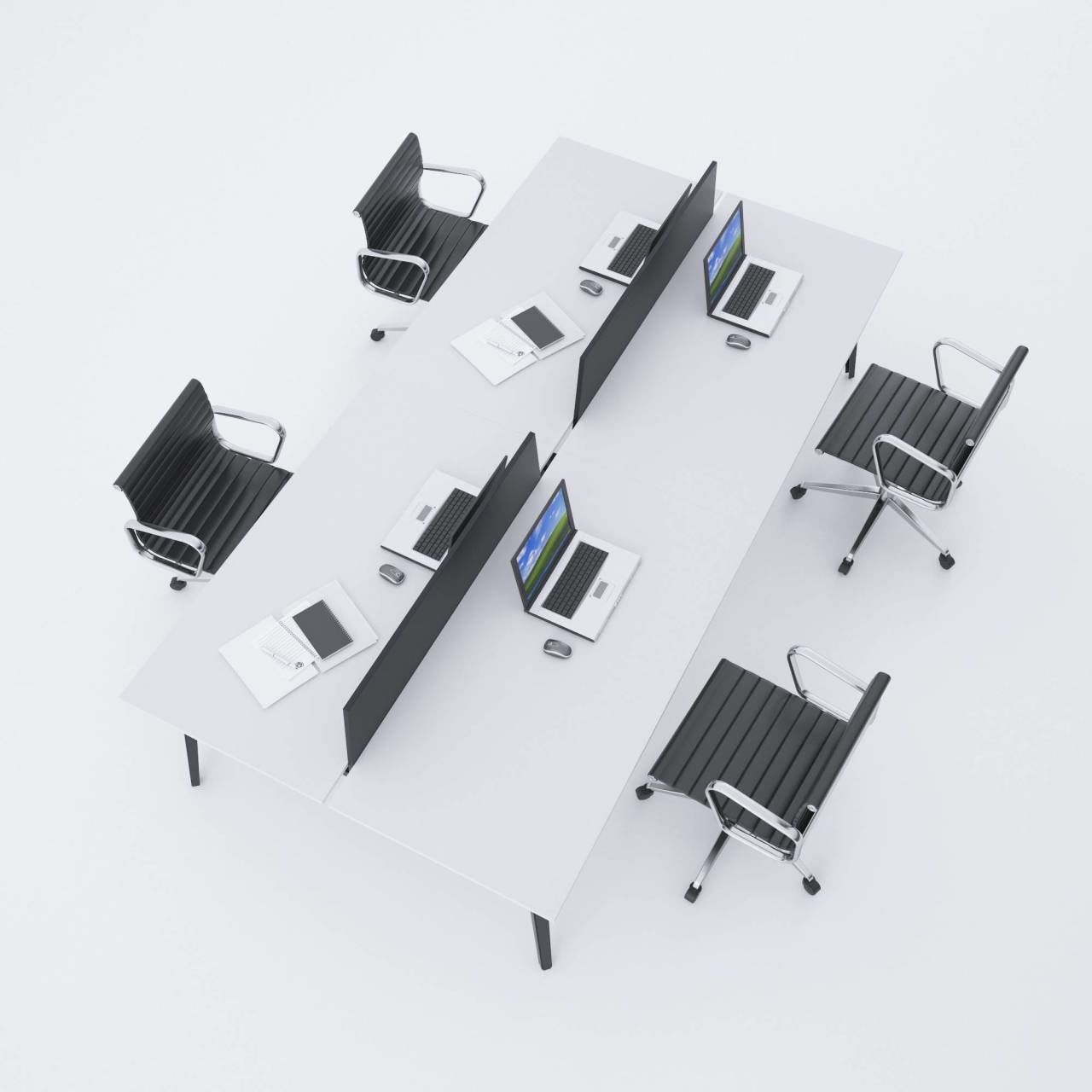 Nova Dörtlü Çalışma Masası