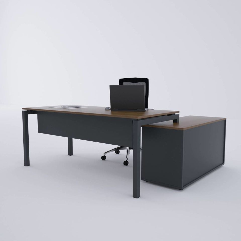 Cube-40 120cm Alt Etajerli Çalışma Masası