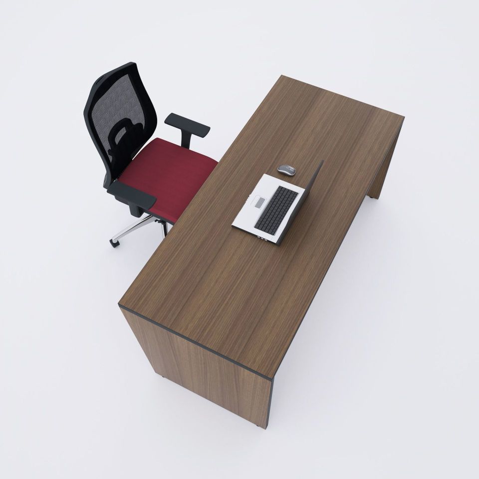 Panel Çalışma Masası Ceviz - 160x80
