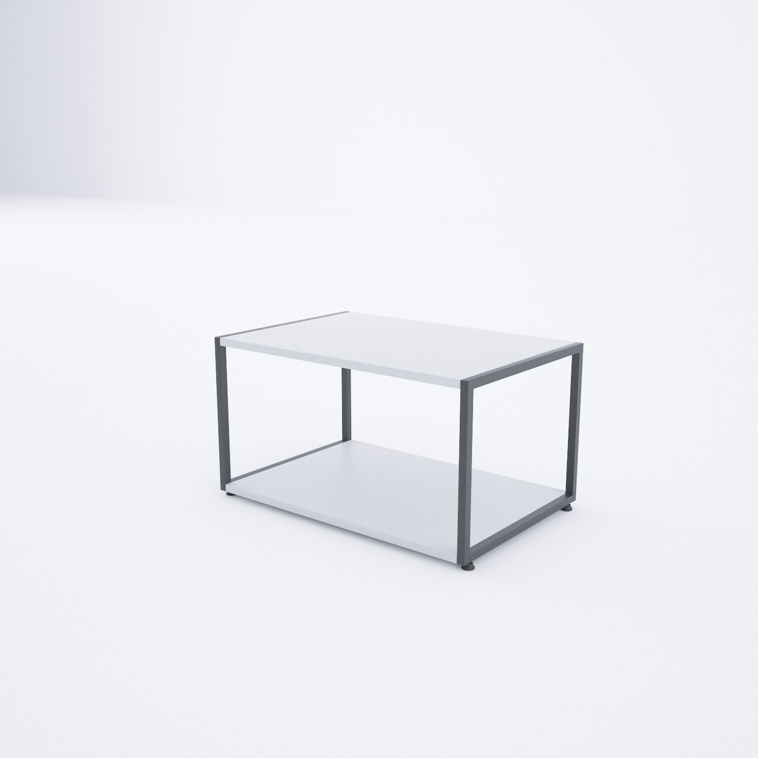 Cube Orta Sehpa-Beyaz