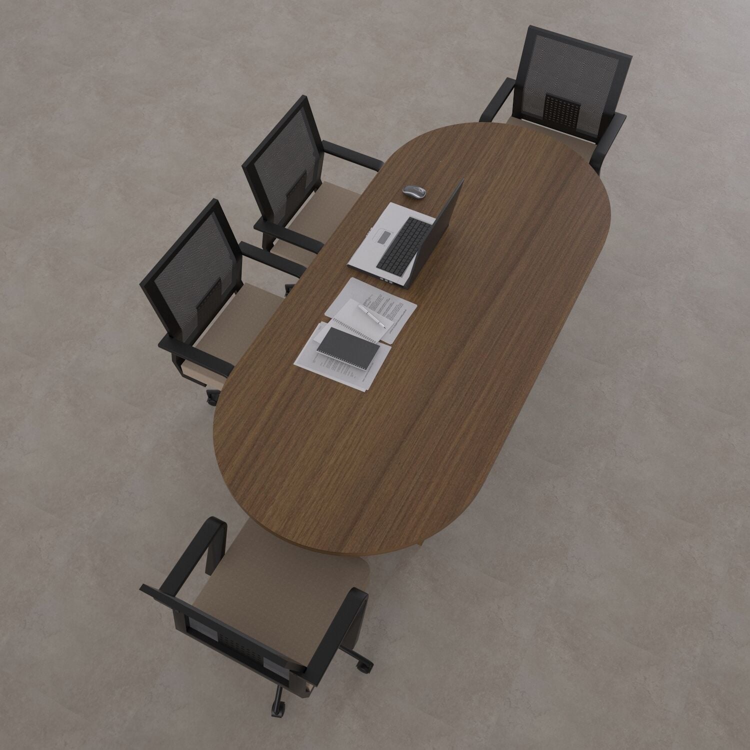 Oval Toplantı Masası