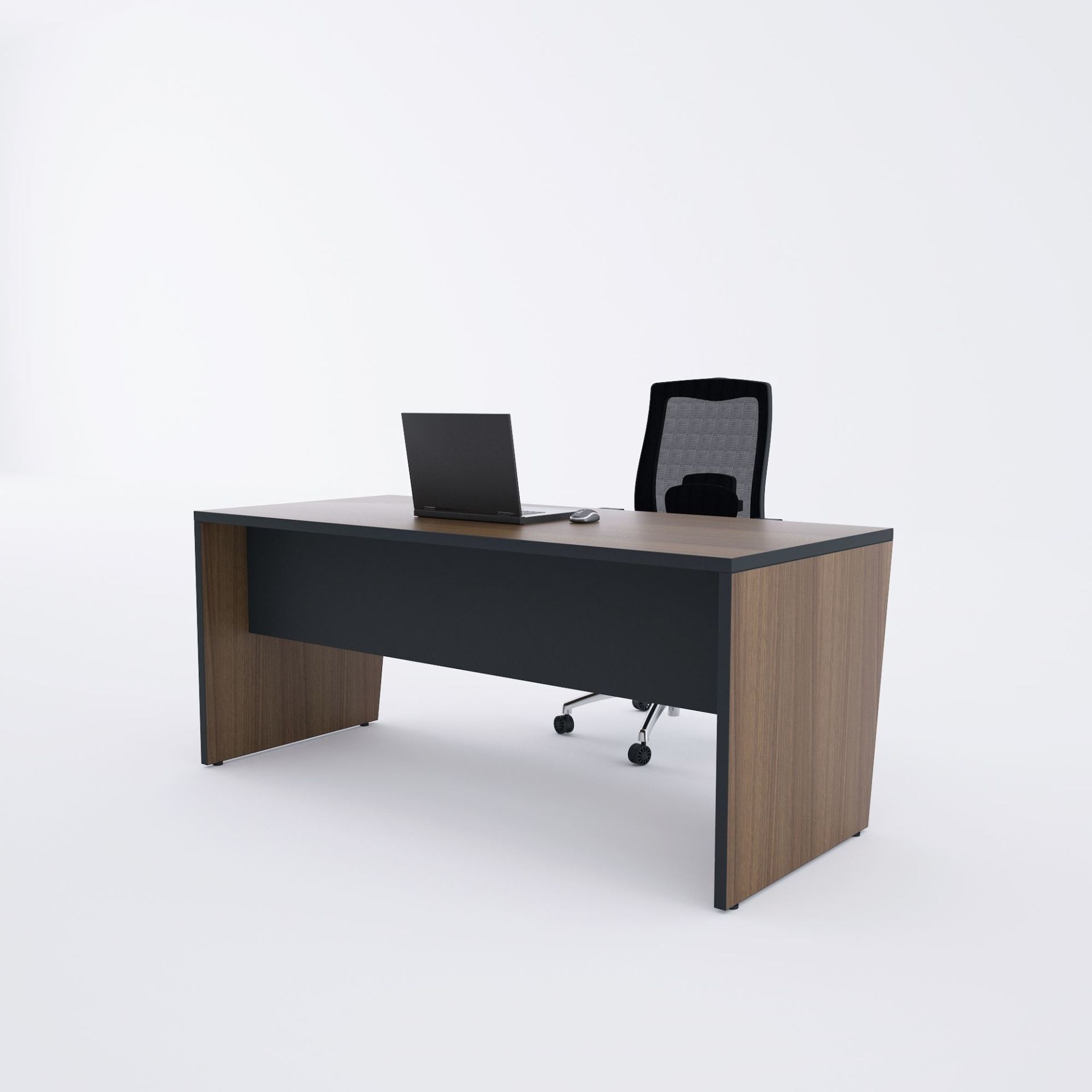 Panel Çalışma Masası-Ceviz