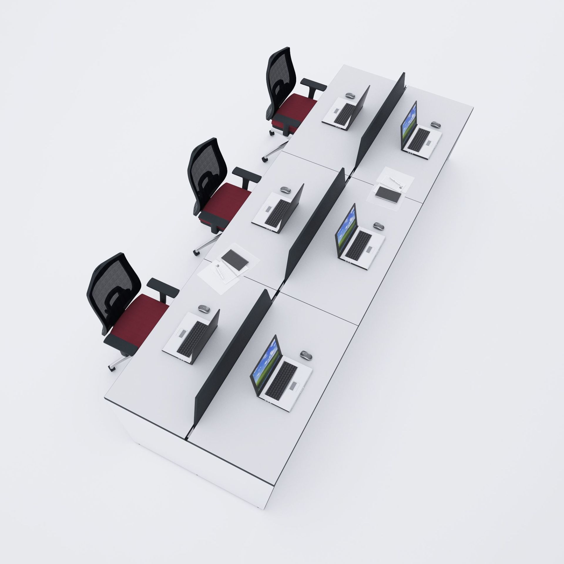 Panel Altılı Çalışma Masası