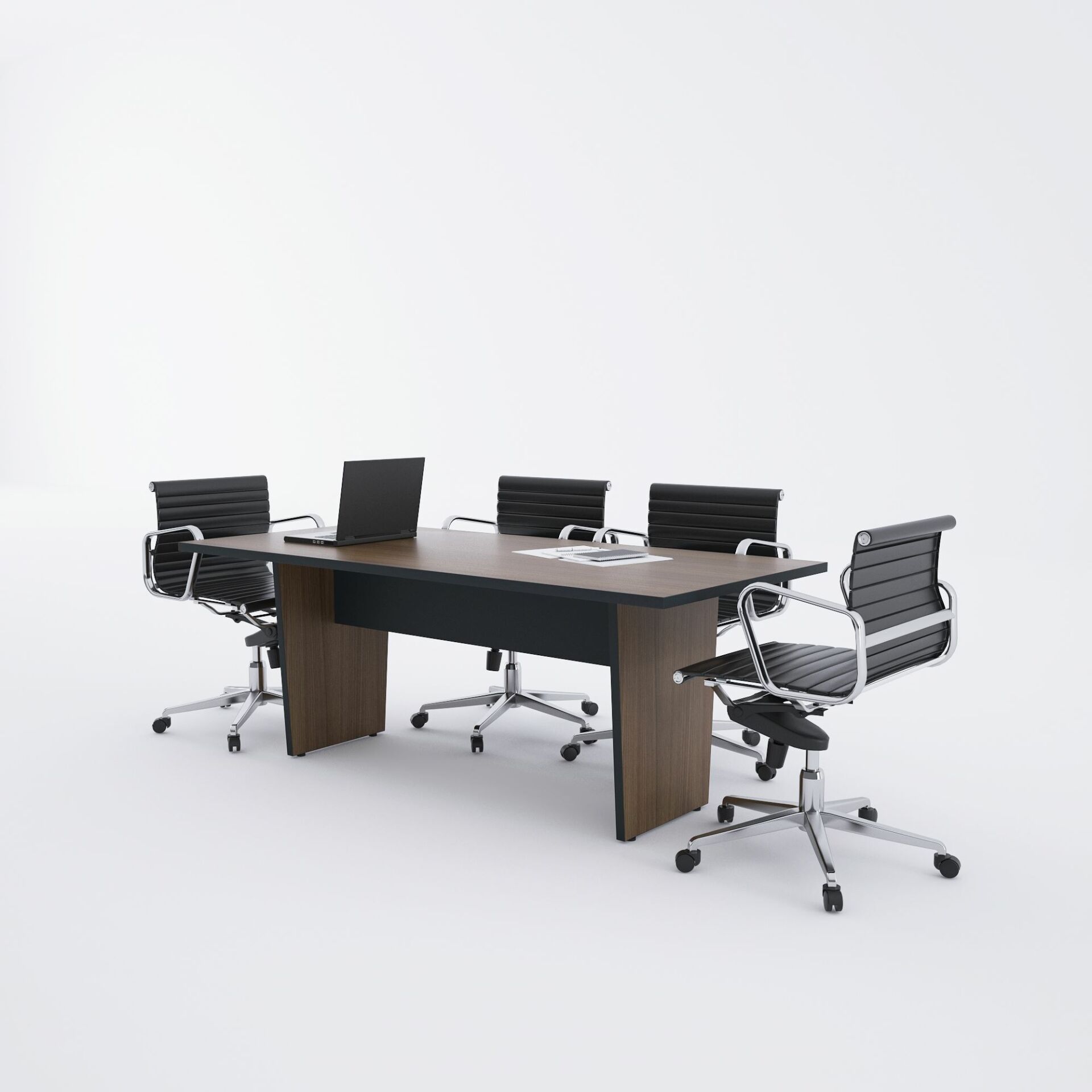 Panel Toplantı Masası M-Ceviz