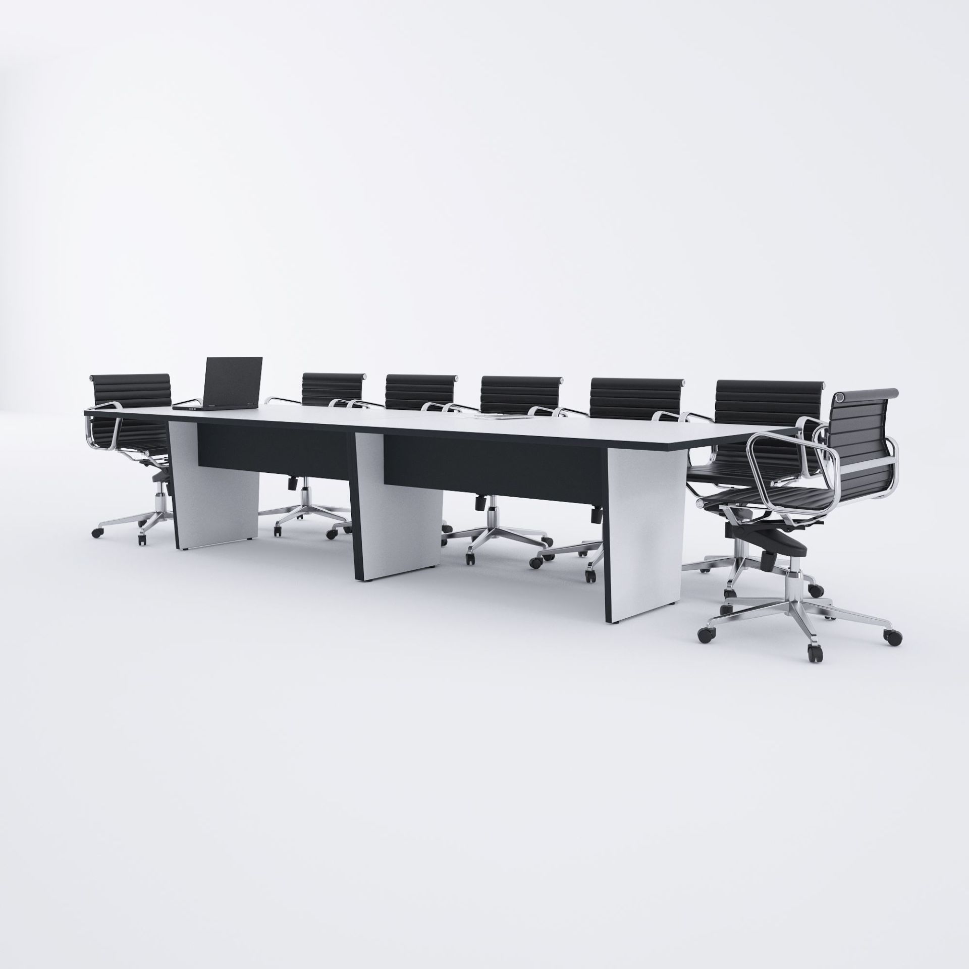 Panel Toplantı Masası L-Ceviz