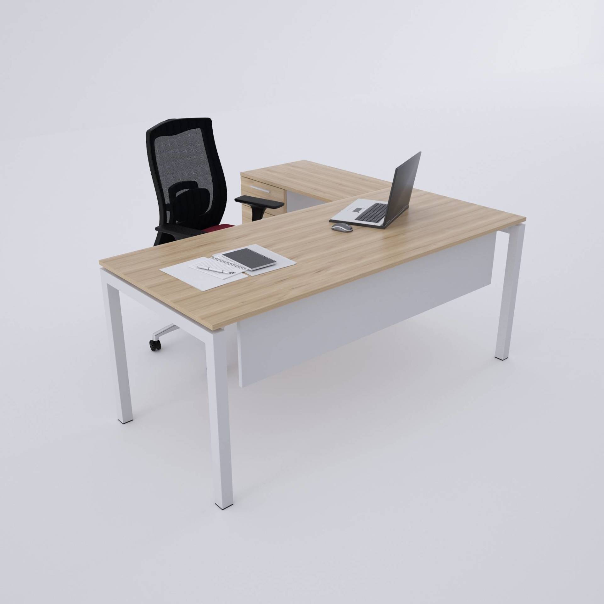 Cube-40 Keson Etajerli Çalışma Masası