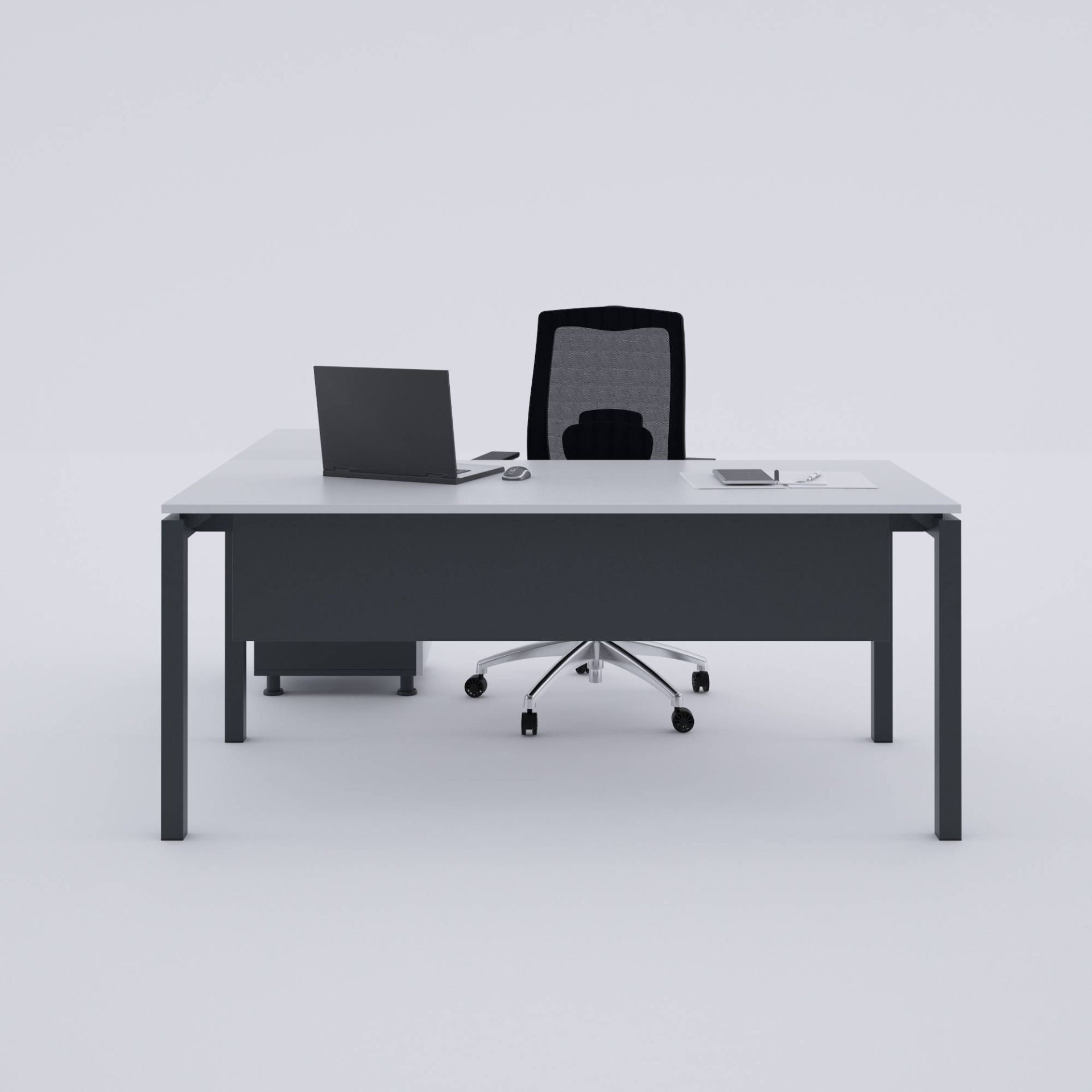 Cube-40 Keson Etajerli Çalışma Masası