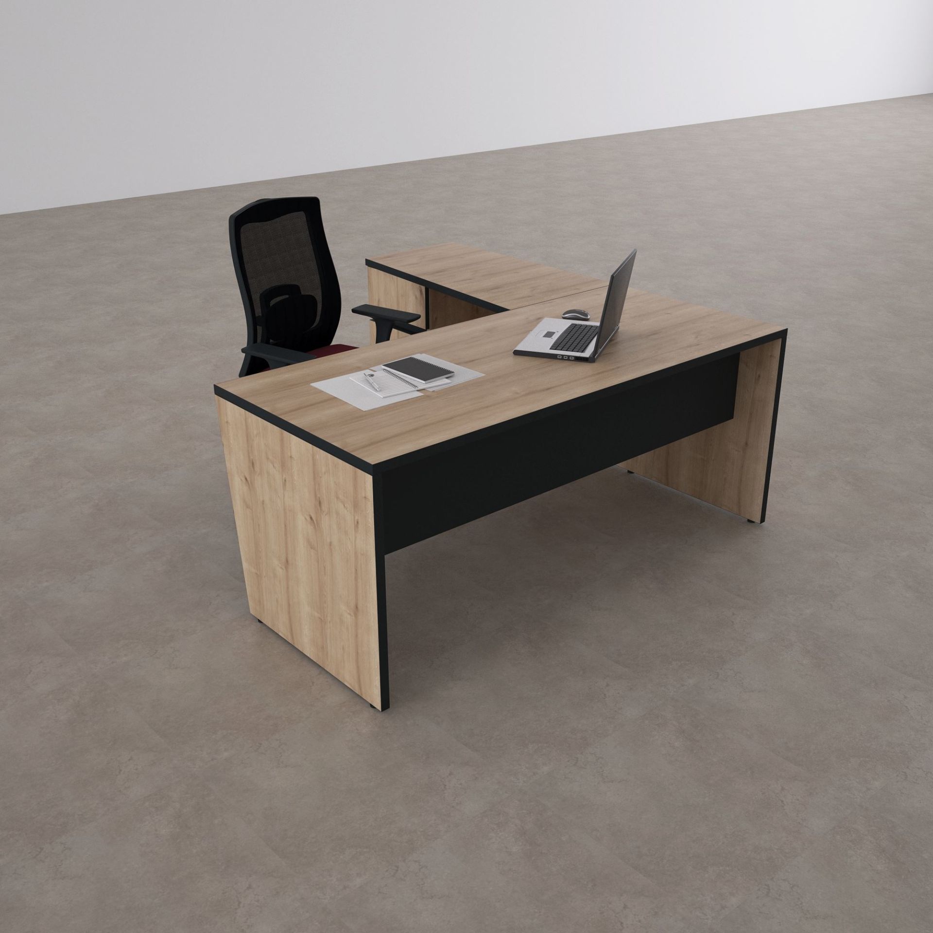 Panel Keson Etajerli Çalışma Masası