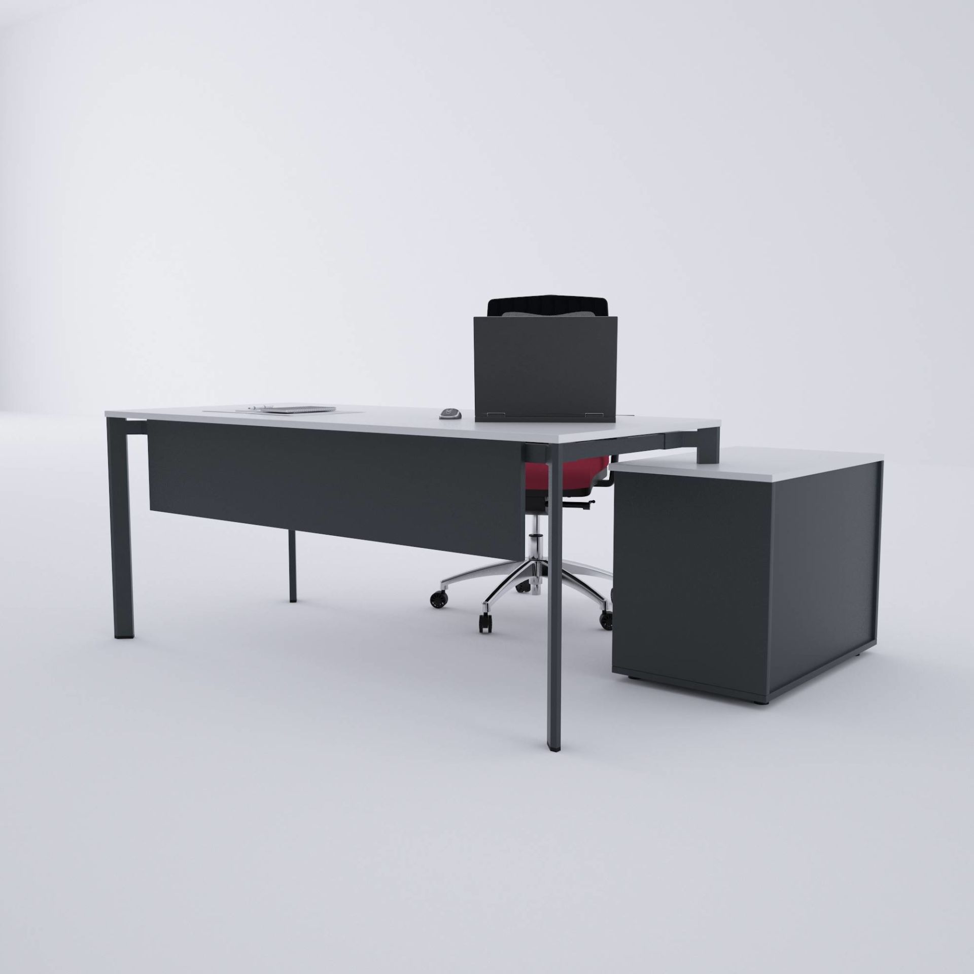 Five 80 cm Alt Etajerli Çalışma Masası