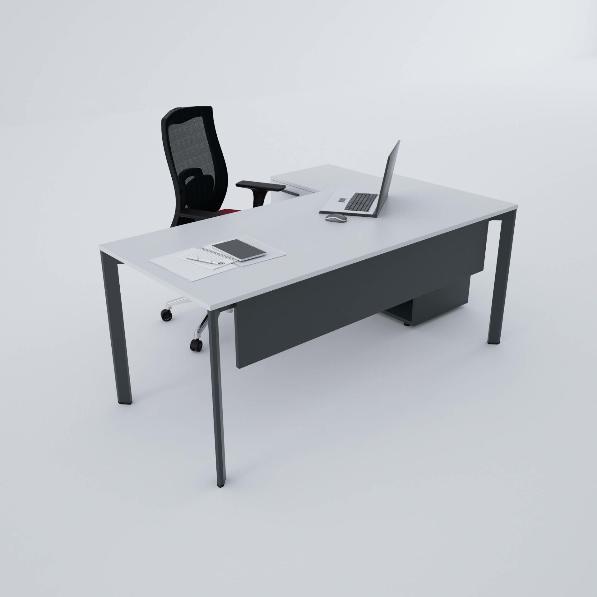 Five 120 cm Alt Etajerli Çalışma Masası