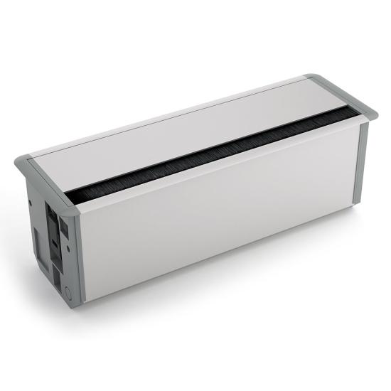 Masa Üstü Priz Kutusu(Alüminyum) 20 modül