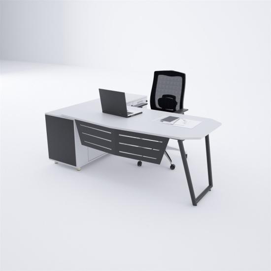 N-Form 160cm Alt Etajerli Çalışma Masası