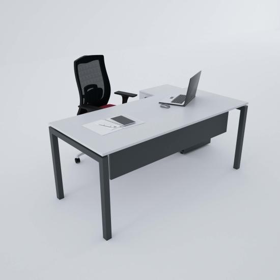 Cube-40 80cm Alt Etajerli Çalışma Masası