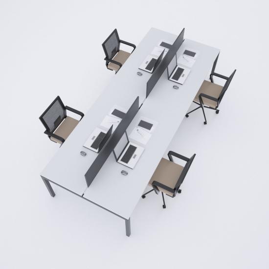 Cube 40 Dörtlü Çalışma Masası