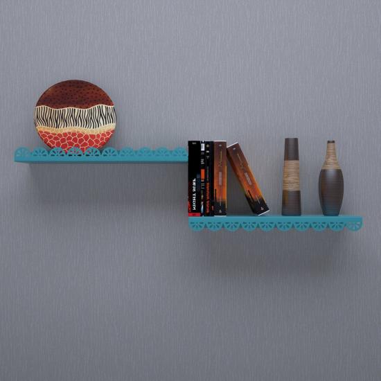 Dekoratif Metal Raf - Dantel Raf