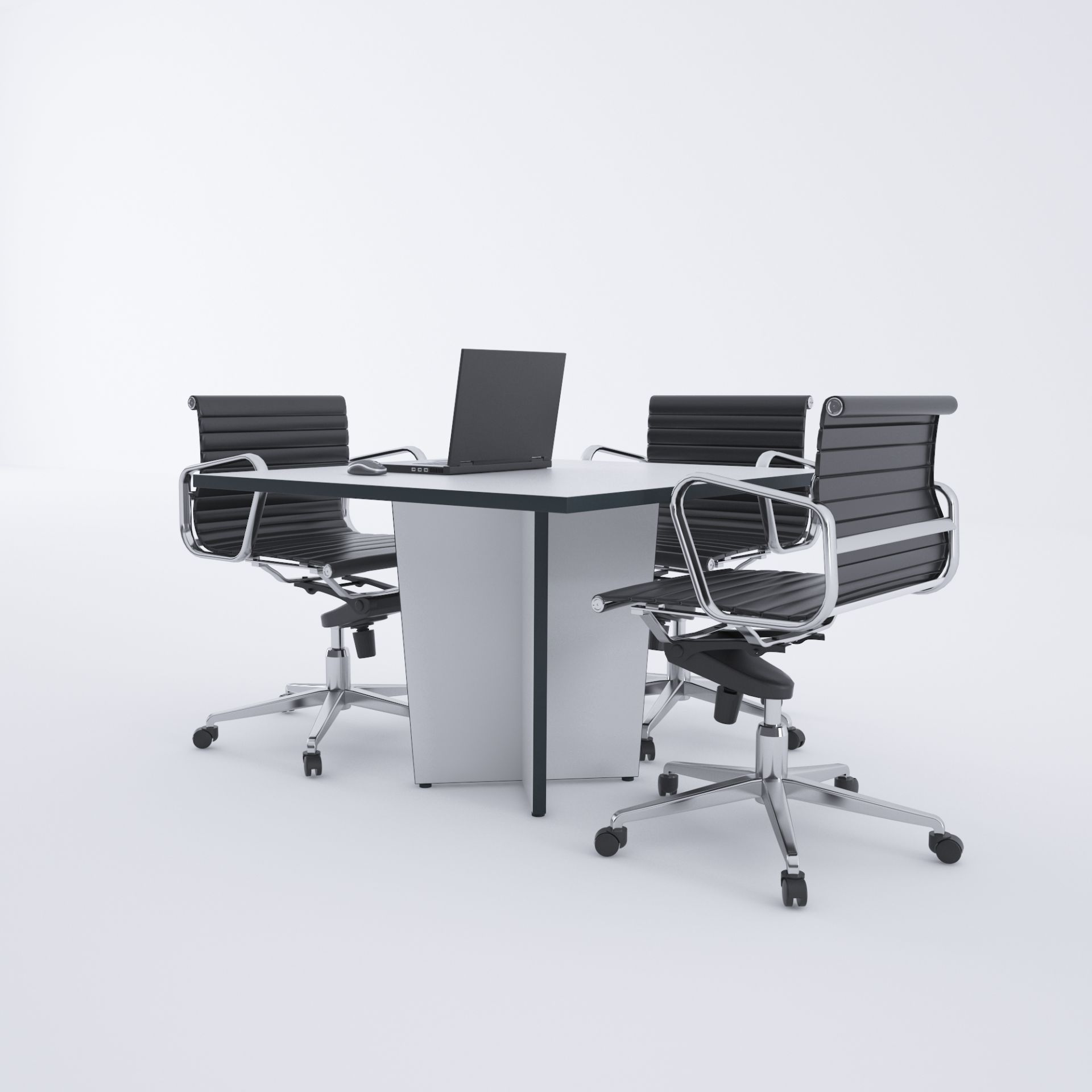 Panel Xm Toplantı Masası-Beyaz
