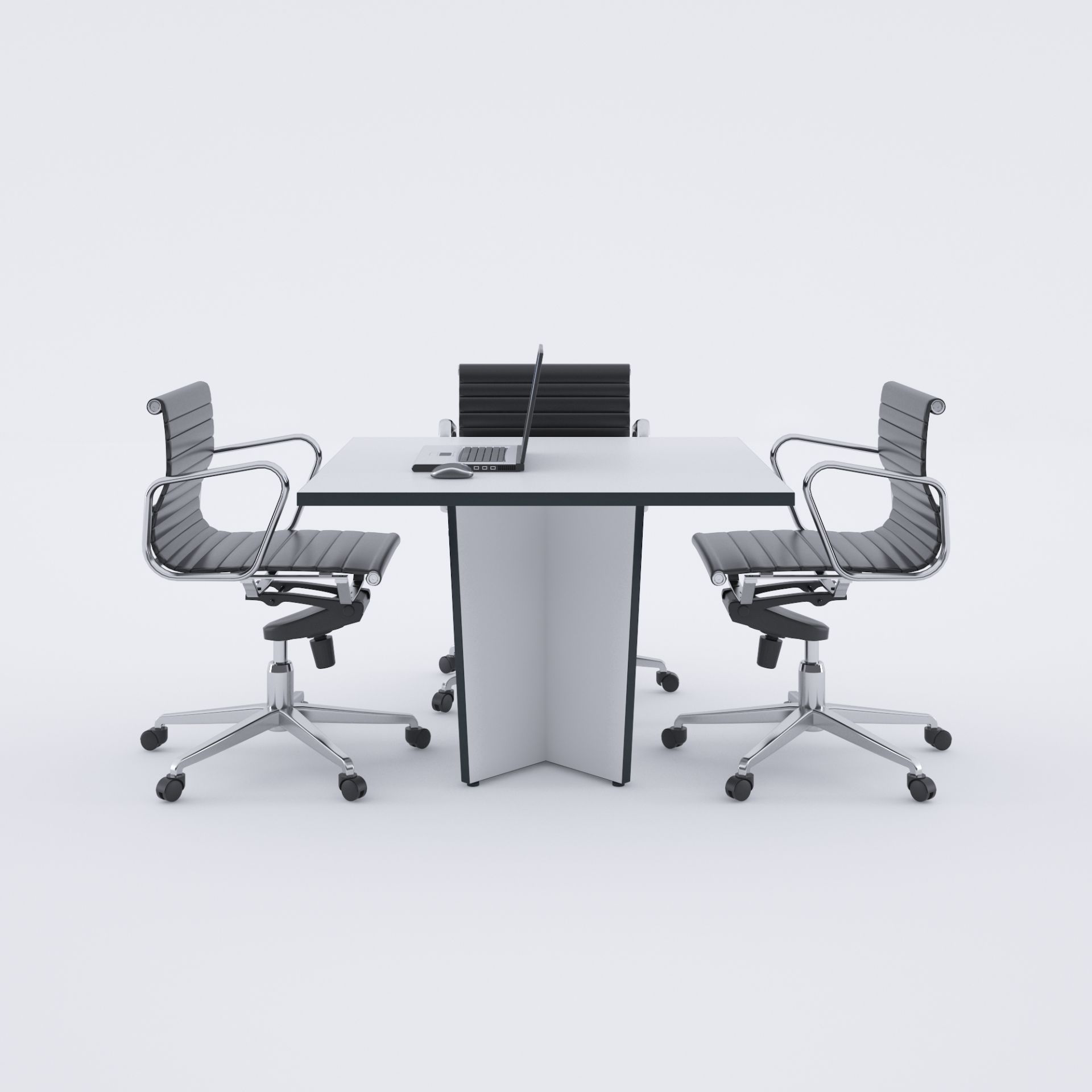 Panel Xm Toplantı Masası-Beyaz