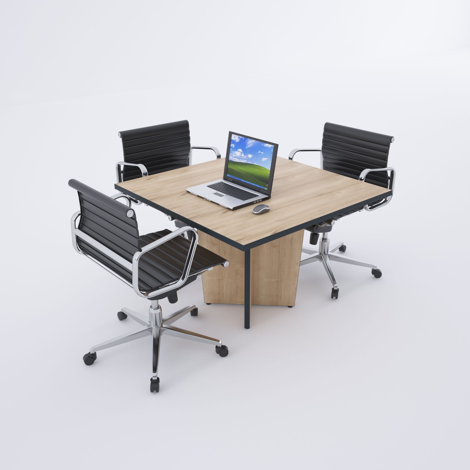 Panel Xm Toplantı Masası-Meşe